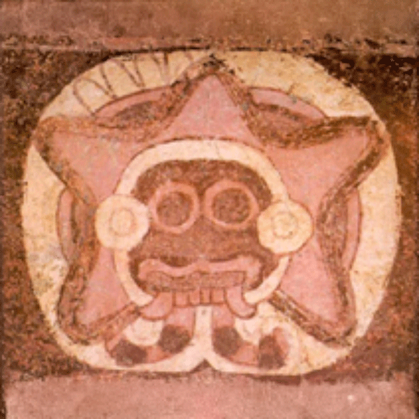Iconography of Tláloc on a Plate From the Ancient Bahía Culture, Ecuador